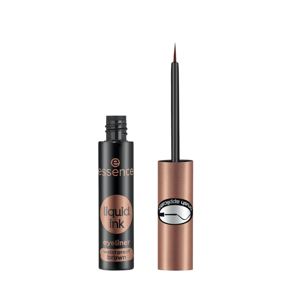 Liquid Ink Brown Eyeliner Resistente Al Agua 02. Essence