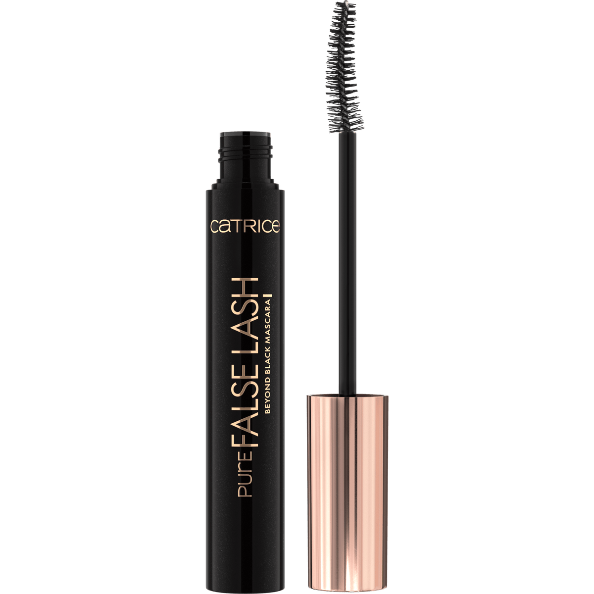Máscara De Pestañas Negra Pure False Lash Beyond Black 010. CATRICE
