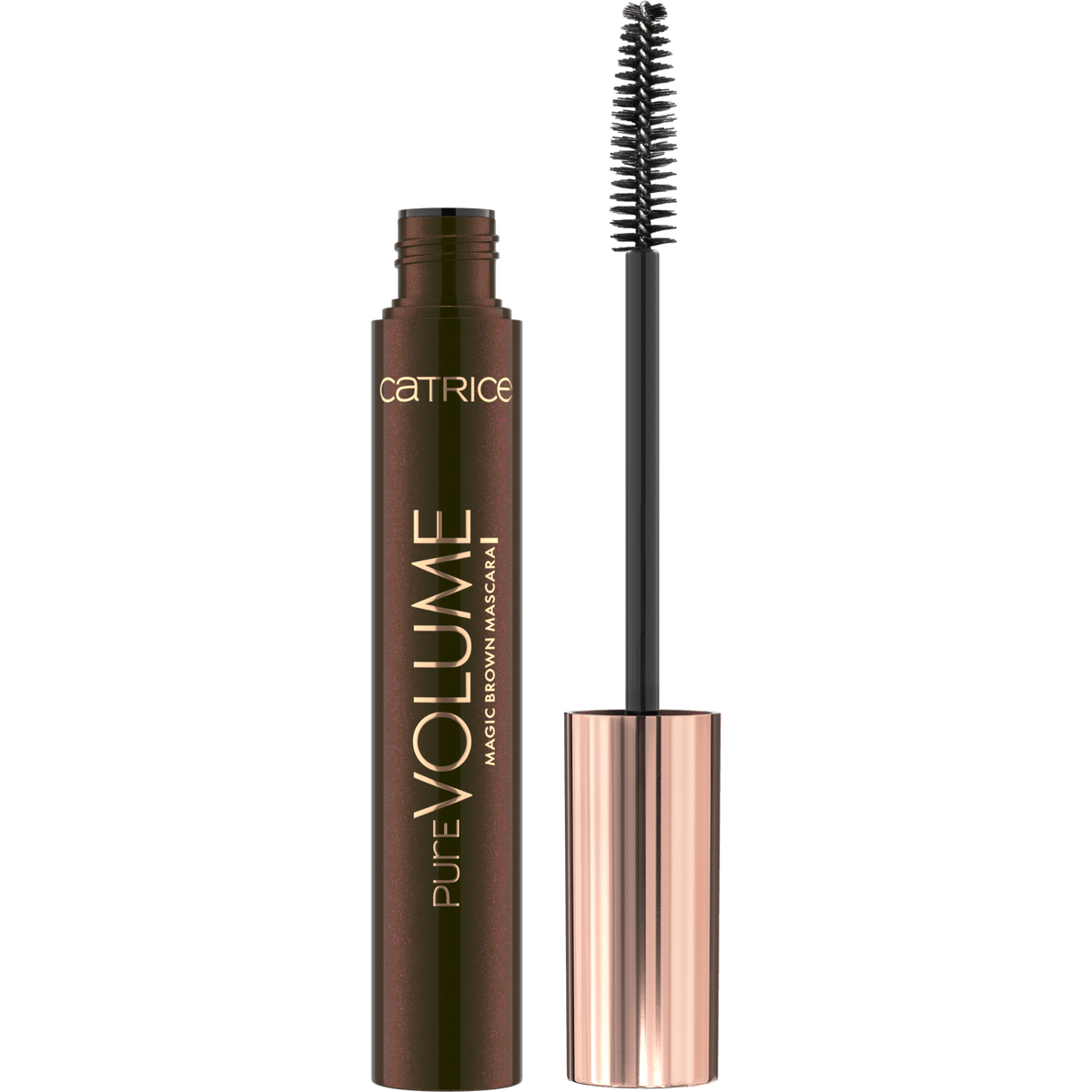 Máscara De Pestañas Pure Volume Magic Brown 010. CATRICE