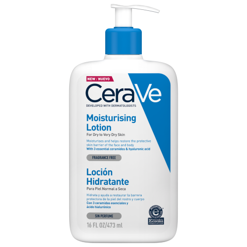 Loción Hidratante para rostro y cuerpo 473ml. CeraVe