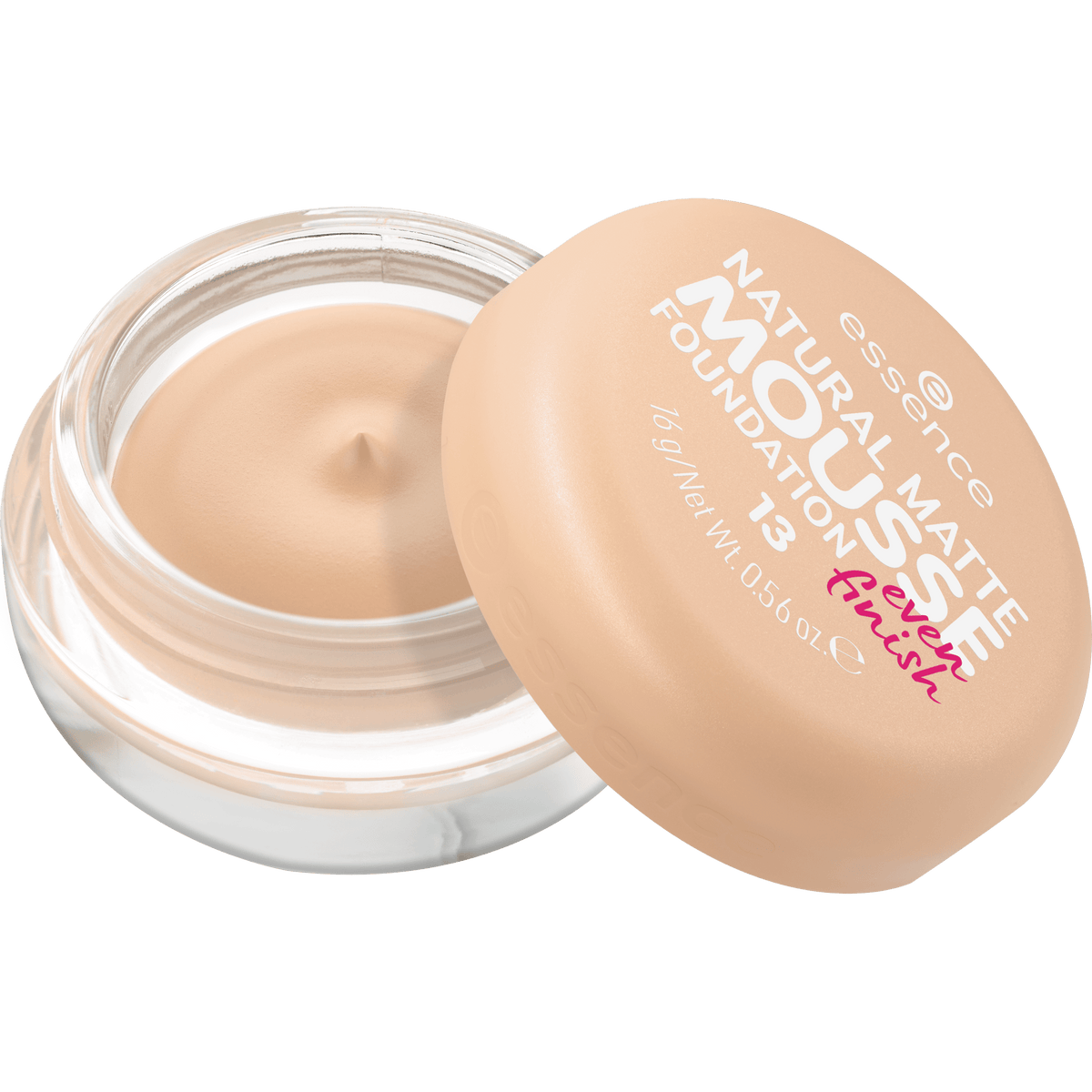 Maquillaje En Mousse Natural Matte Mousse Foundation 13. Essence