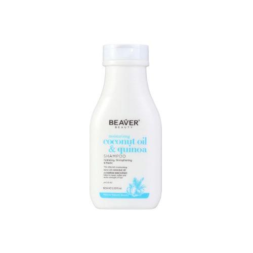 Champú suavizante con aceite de coco y quinoa 60ml. Beaver Beauty