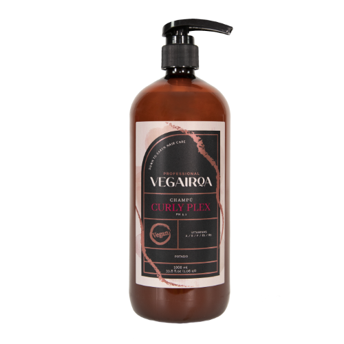 Champú cabello rizado u ondulado 1L. Professional Vegairoa