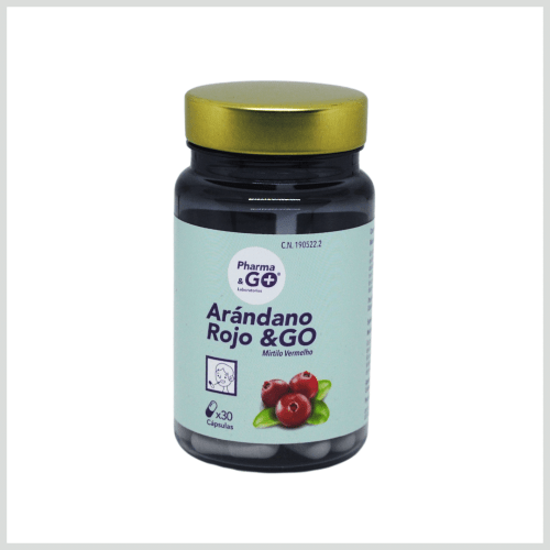 Arándano Rojo 30 Cápsulas. Pharma Go