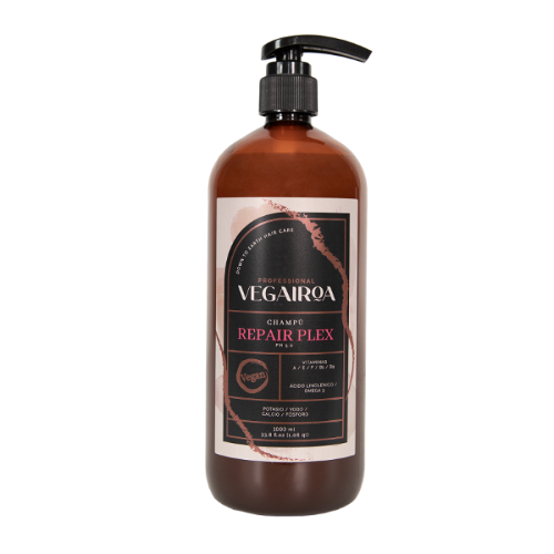 Champú repair dañado 1L.  Professional Vegairoa