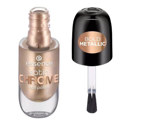 Esmalte de uñas Satin Chrome 01 Robotic Rose 8ml. Essence
