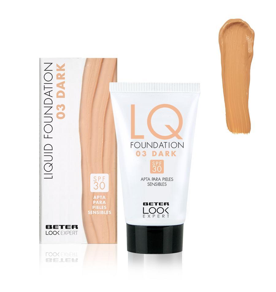 Liquid foundation 03 Dark. Beter