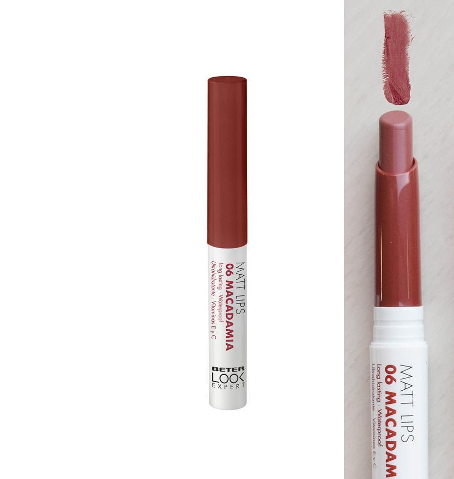 Lipstick Matt Lips 06 Macadamia. Beter