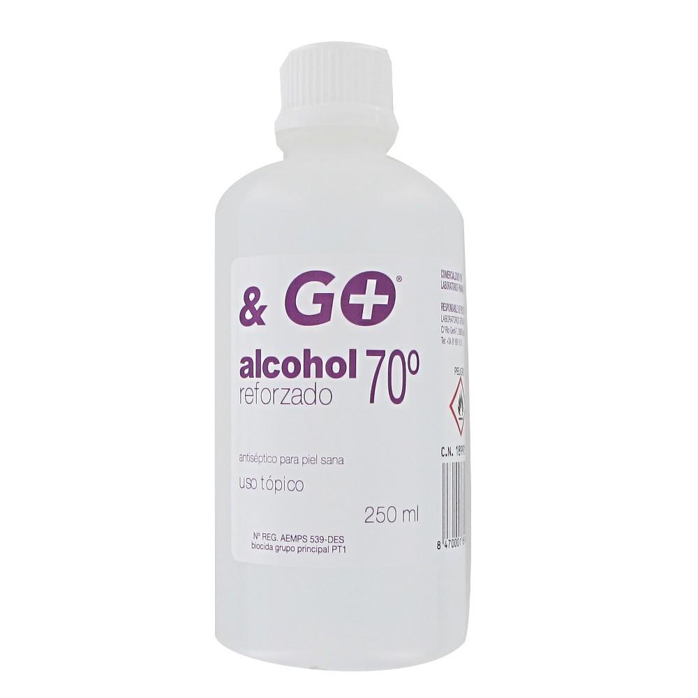 Alcohol 70º 250 ml. Pharma & Go