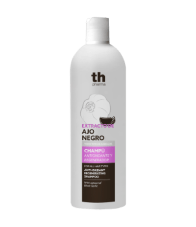 Champú con Extracto de Ajo Negro 1L. Th Pharma