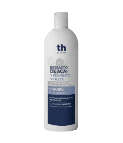 Champú Iluminador Extracto De Acai y Pigmento Violeta 750 ml. Th Pharma