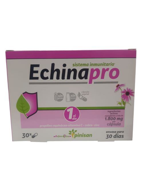Echinapro Sistema inmunitario 30 cápsulas. Pinisan