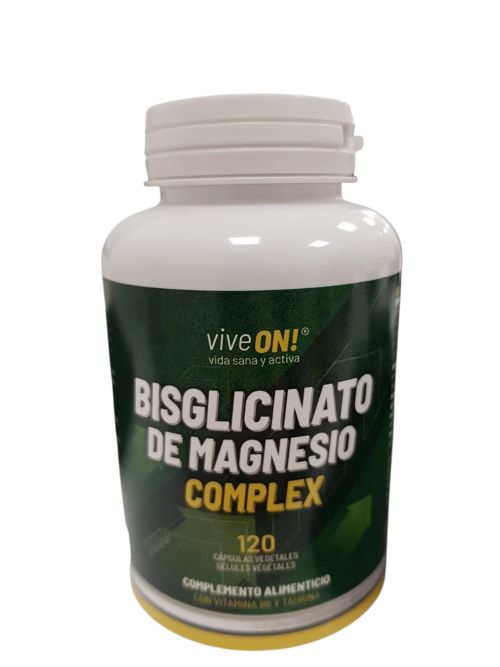 Bisglicinato de magnesio complex 120 cápsulas. Plantapol