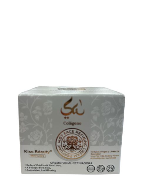 Crema Facial Refinadora con Colágeno 50ml. Kiss Beauty