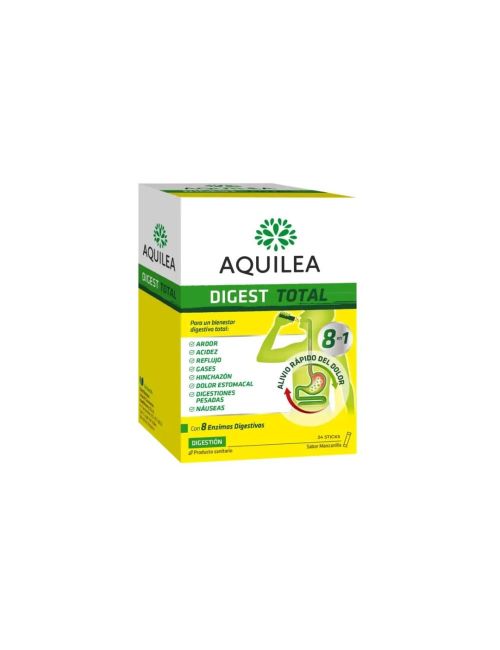 Digest total24 sticks sabor manzanilla. Aquilea