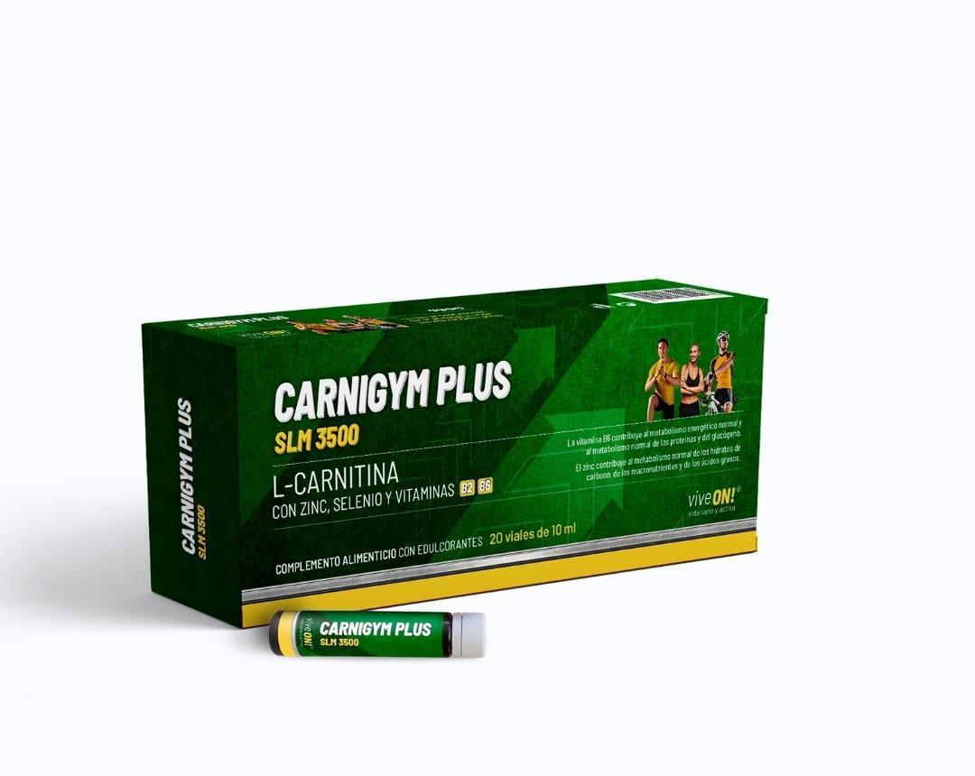 Carnigym Plus Slim 3500 mg 20 Ampollas. Plantapol