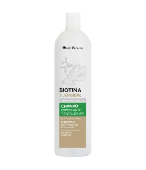 Champú Fortificante y Revitalizante de Biotina y Jengibre. Th Pharma