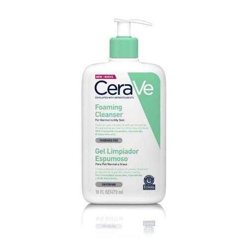 Gel Limpiador Espumoso para rostro y cuerpo 473ml. CeraVe