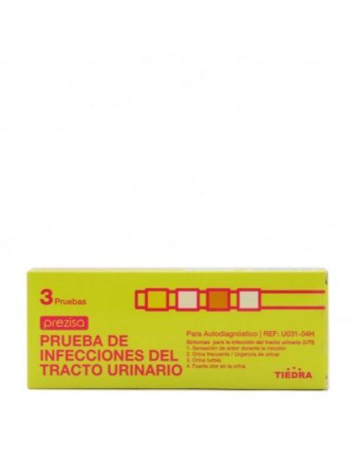 Test Infecciones Urinarias 3 Tests 4 Parámetros. TIEDRA