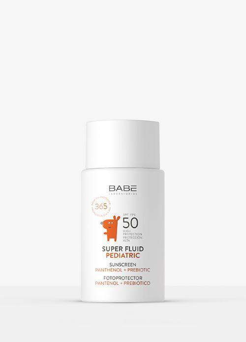 Fotoprotector Super Fluid Pediátrico SPF 50. Babe