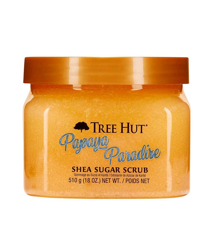 Exfoliante corporal Shea Sugar Scrub - Papaya Paradise 510g. TREE HUT